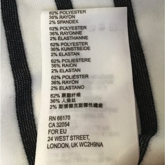 Anthropologie Off The Shoulder Striped Top - Picture 4 of 4